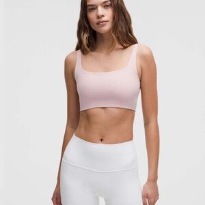 Lululemon Bend This Scoop and Square Bra Light Support, A-C Cups
Pink Haze XL L